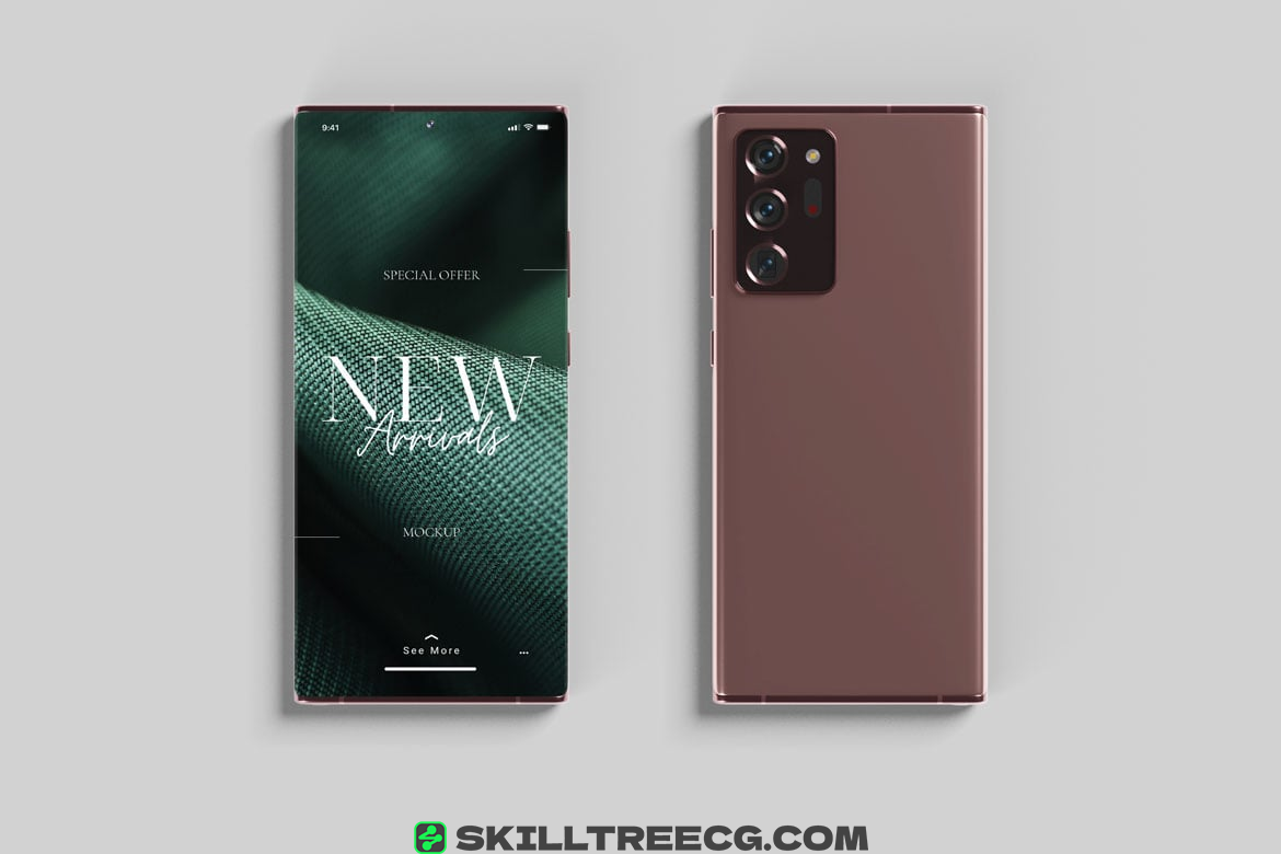 图片[4]-Smartphone Galaxy Note20 Ultra – Mockup（258665）-技能树